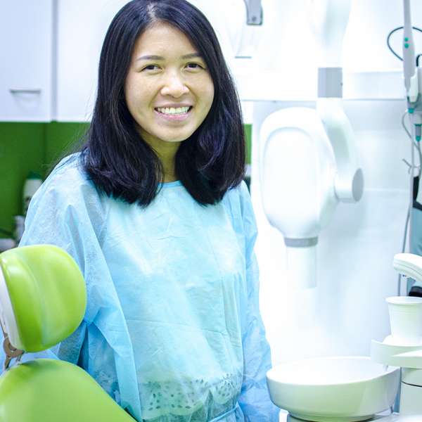 Dr Foong Yaqi at Bedok branch of Greenlife Dental Clinic Singapore